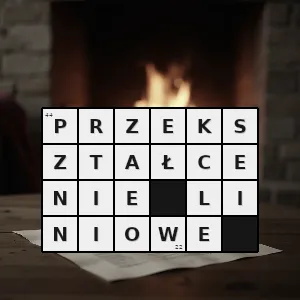 Rozwiązanie krzyżówki: funkcja między przestrzeniami liniowymi nad ustalonym ciałem zachowująca ich strukturę - przekształcenie liniowe | hasła, synonimy i podpowiedzi Hasło krzyżówkowe funkcja między przestrzeniami liniowymi nad ustalonym ciałem zachowująca ich strukturę - przekształcenie liniowe – rozwiązanie, synonimy, podpowiedzi i definicje krzyżówkowe